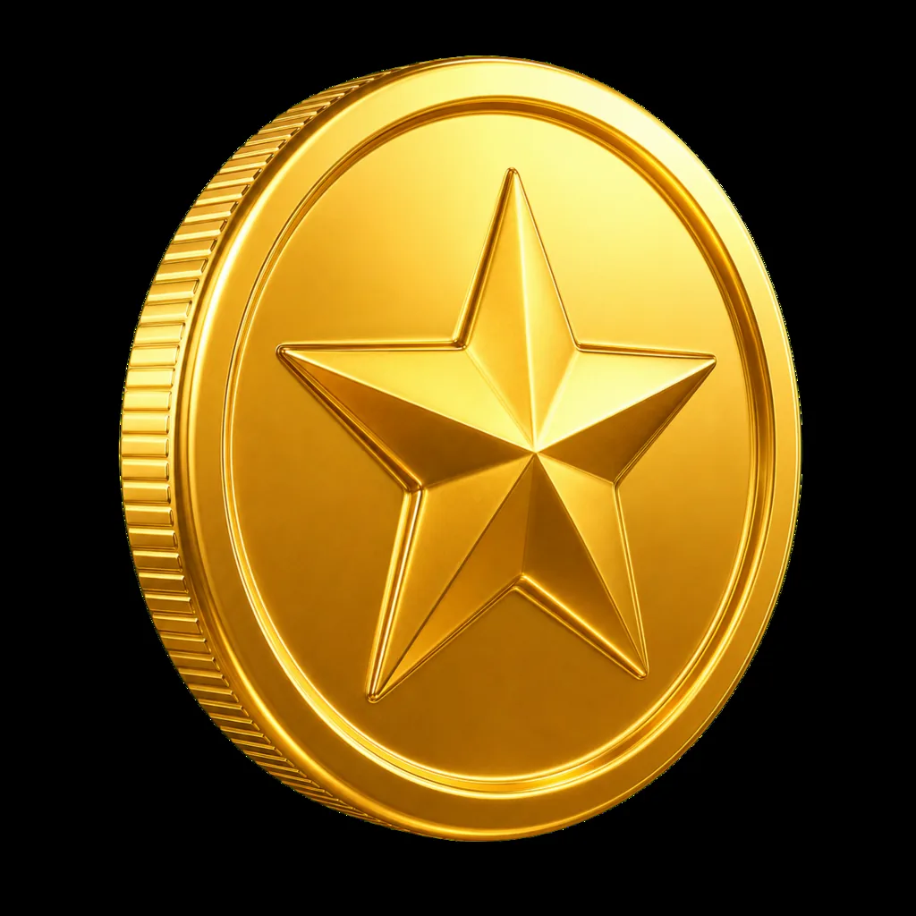 Coin Gold decorative graphic — Wild Royal